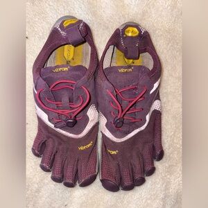 Vibram Women's Maroon FiveFingers Athletic Shoes